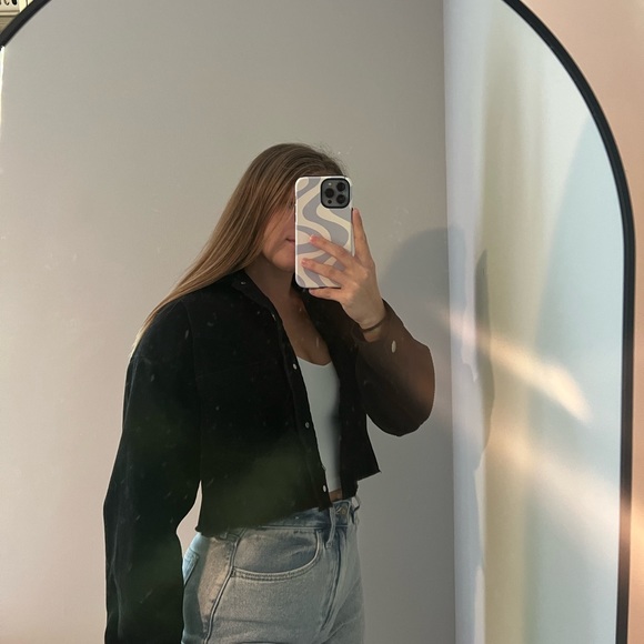 Forever 21 Cropped Corduroy Jacket - Picture 2 of 3